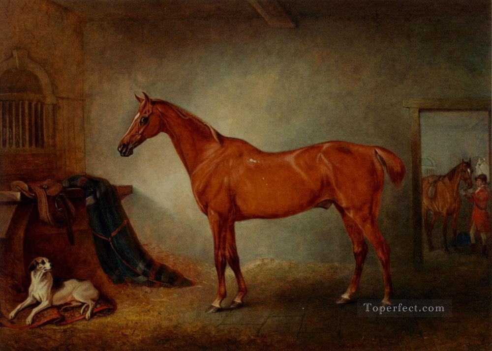 Firebird et le cheval politique John Ferneley Snr Peintures à l'huile